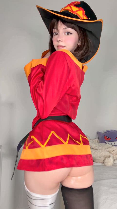 Ahegao Ass Big Tits Cosplay Cute Oiled Petite Pussy Rule34 Teen Porn GIF by miamiaof