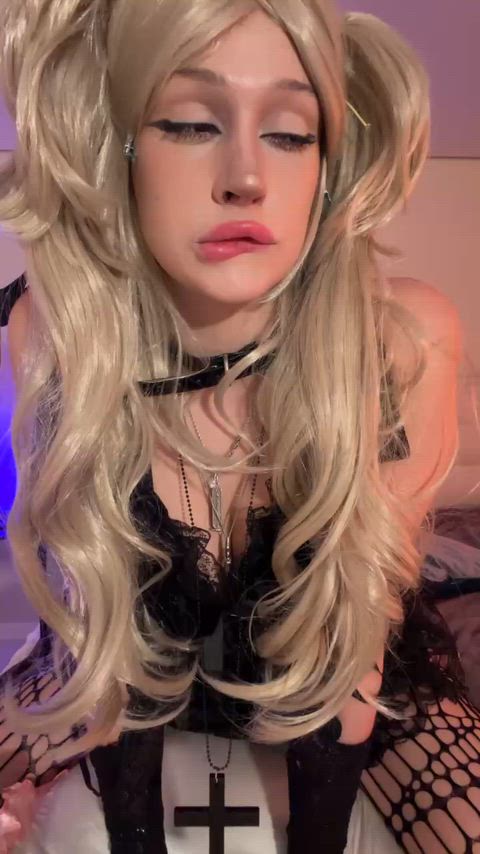 Ahegao Anime Cosplay Costume Cute OnlyFans Teen Porn GIF by fancy_harley