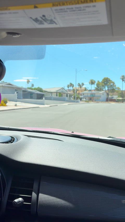 I can drive and I can drive your cock later, does it sound like a turn on?