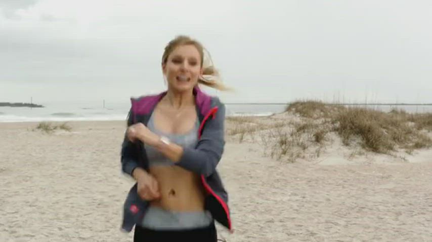 Belly Button Celebrity Kristen Bell belly Porn GIF by celebsprincess