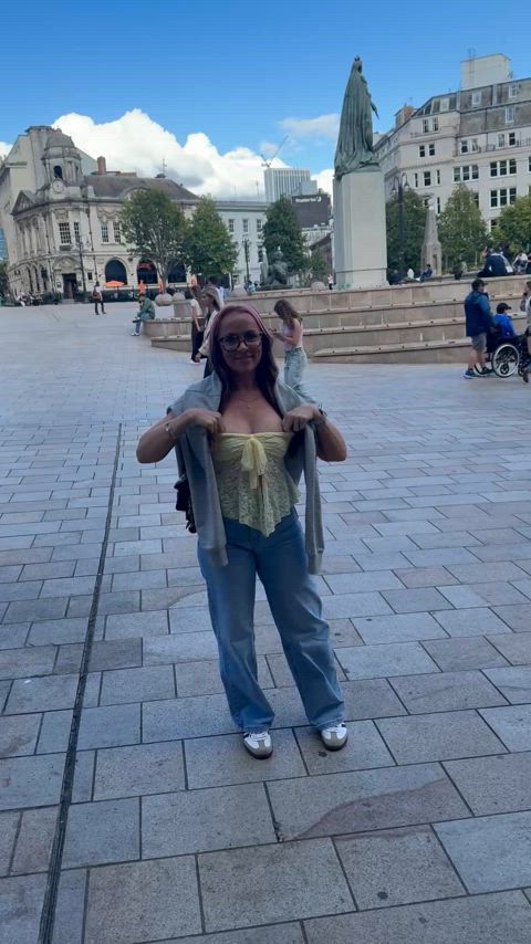 A tram full off people went passed just as I did this! Oops