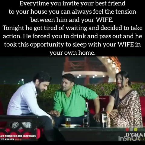 What would you do if you woke up and found your friend balls deep inside your wife?