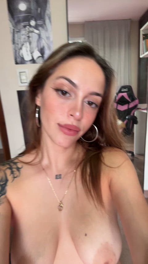 you’d go crazy if I let you fuck me right here