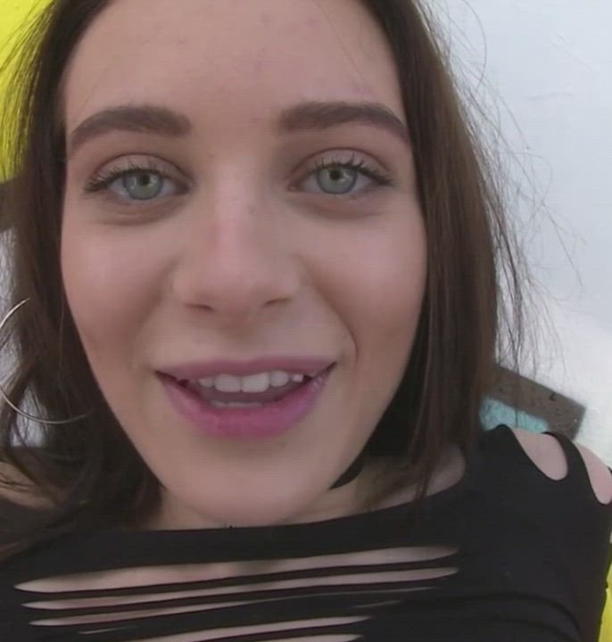 POV of Lana's perfect pussy
