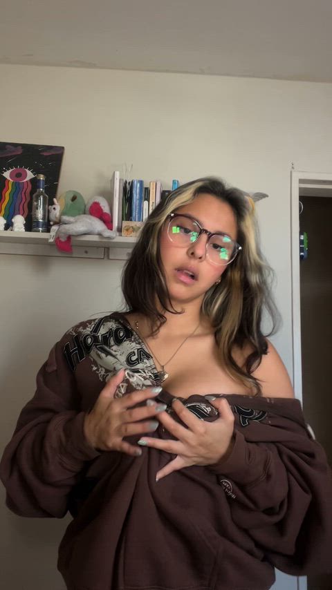 These tits are meant to be on display