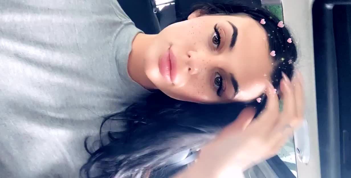 Ms. Archer loves jerking her gorgeous cock in the car. Who would want her as their Uber driver?
