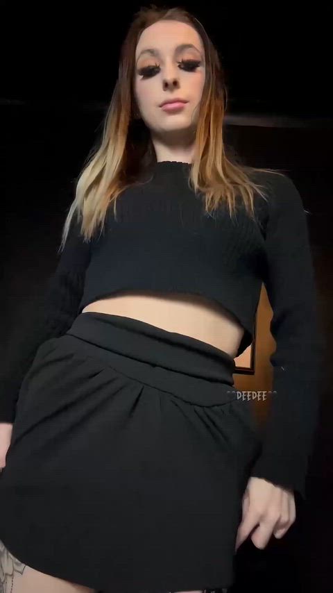 I don’t ever wear anything underneath