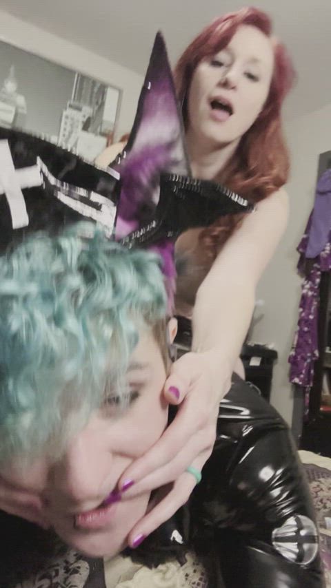 I'll ride you like the dirty slut you will always be! 😈😝