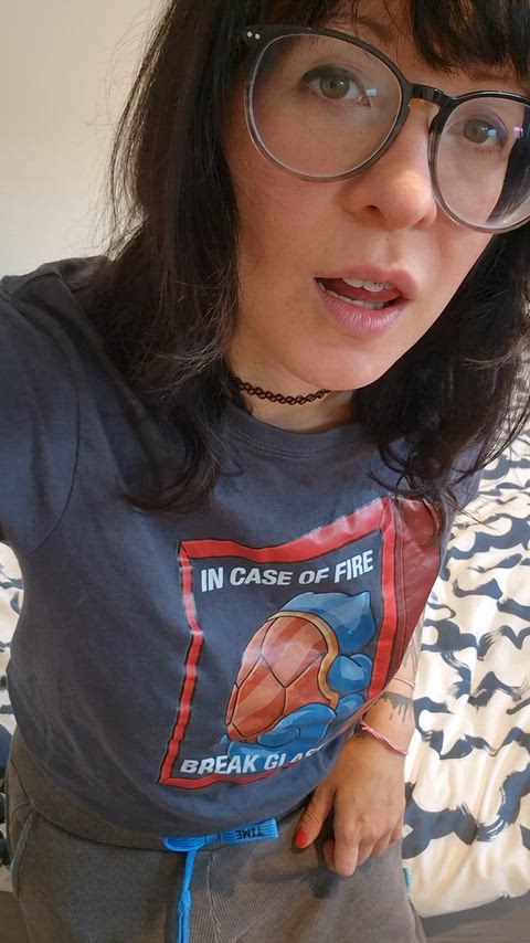 A weirdo with a Squirtle Shirt and nice tits