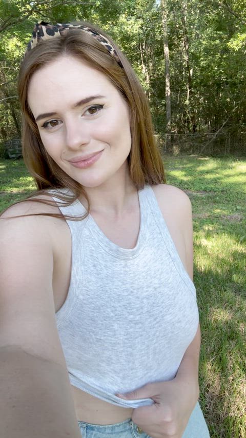 My boobs are begging me to be freed
