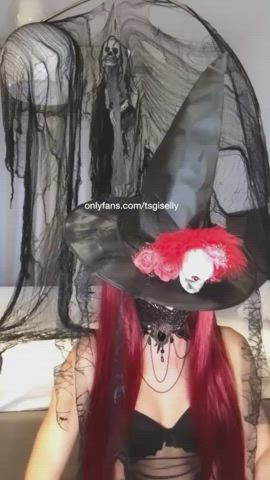 Big Dick Cum Cumshot Halloween OnlyFans Trans Porn GIF by gisellyangel