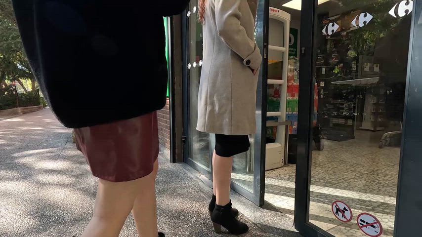 Convincing my friends to be a bit more... Publicly slutty!