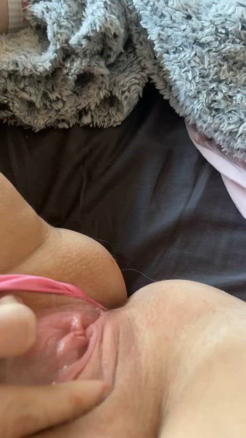 if you look closely you can see my pussy tensing up after I came and made a mess 🫣