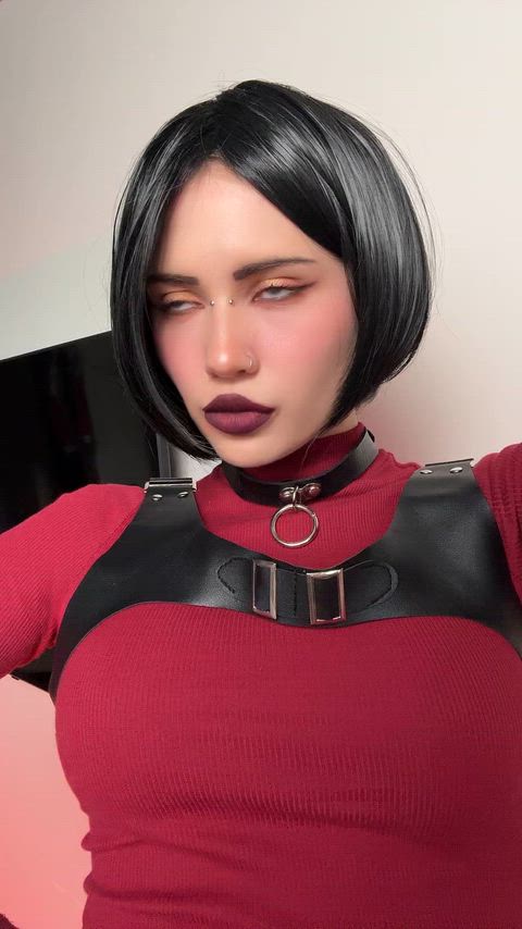 Brunette Cosplay Costume Nylons Pantyhose Sexy Tease Teasing Tight Pussy Tights Porn GIF by mimimiax