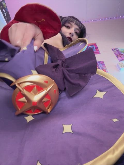 Mona paying her debts cosplay by me
