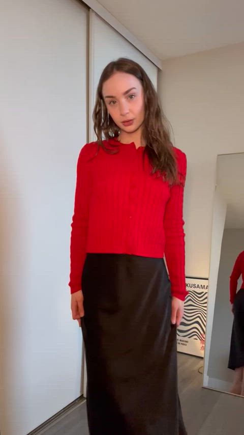 Skirts are more fun to wear without panties