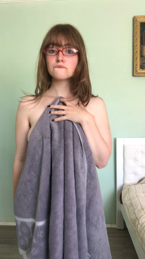 fresh outta the shower, wanna help me dry?