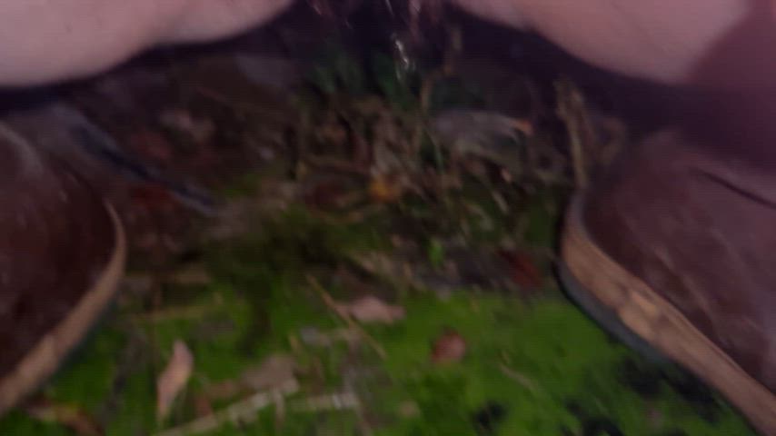 Wifey recorded herself peeing outside the other night