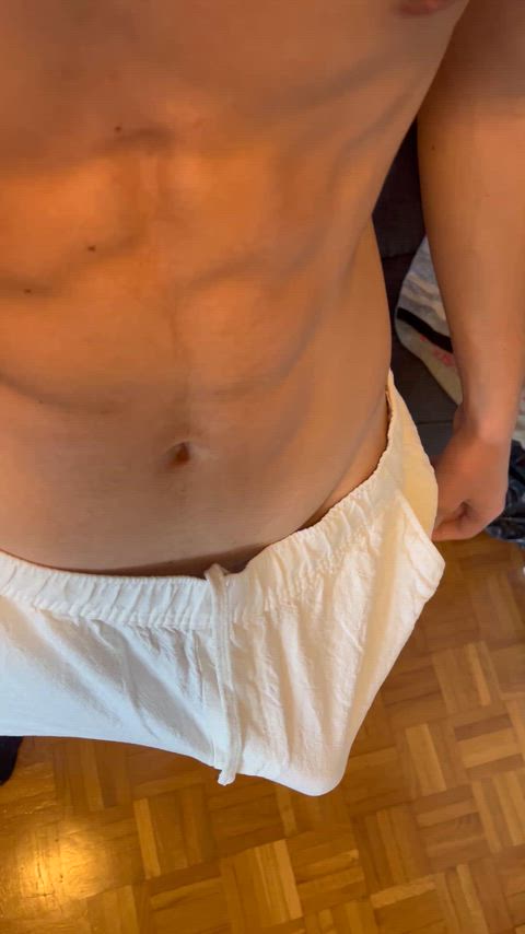 Struggle to get the pants down for you