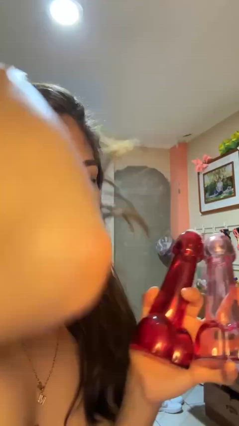 I just do as Daddy says; I can swallow it or spit it out