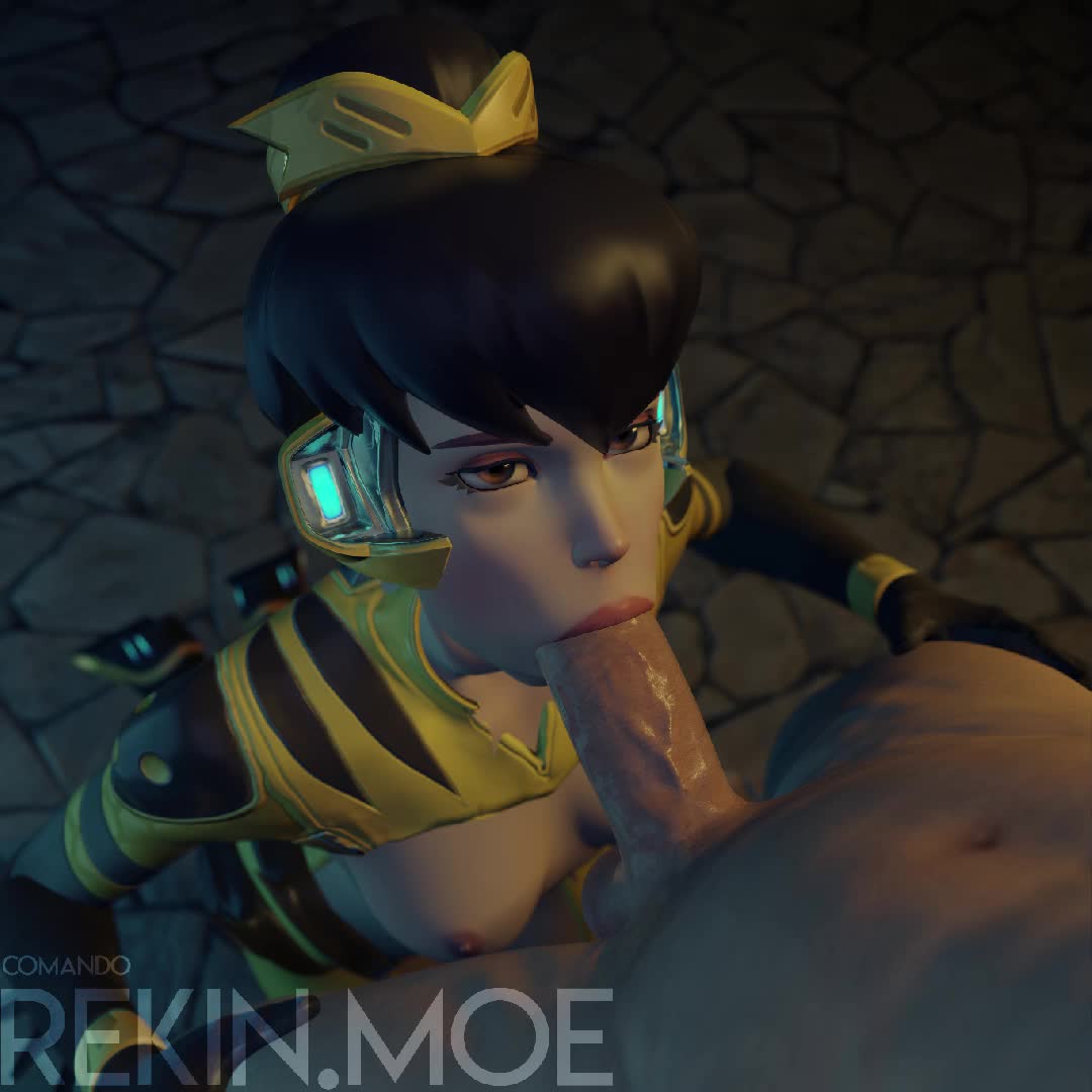 D.Va blowjob,