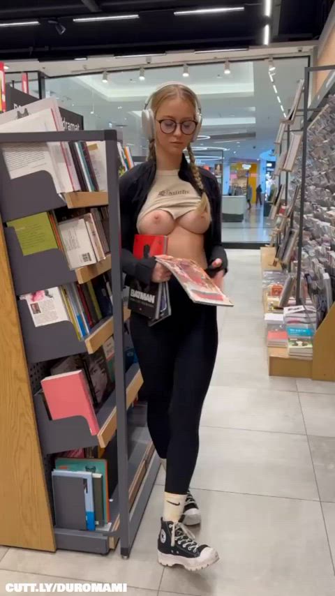 Amateur Asian Boobs Flashing Glasses Public Tits Titty Drop Porn GIF by duromami