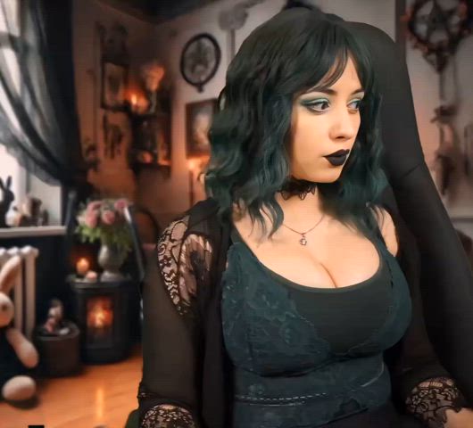 Sweet anita green goth costume