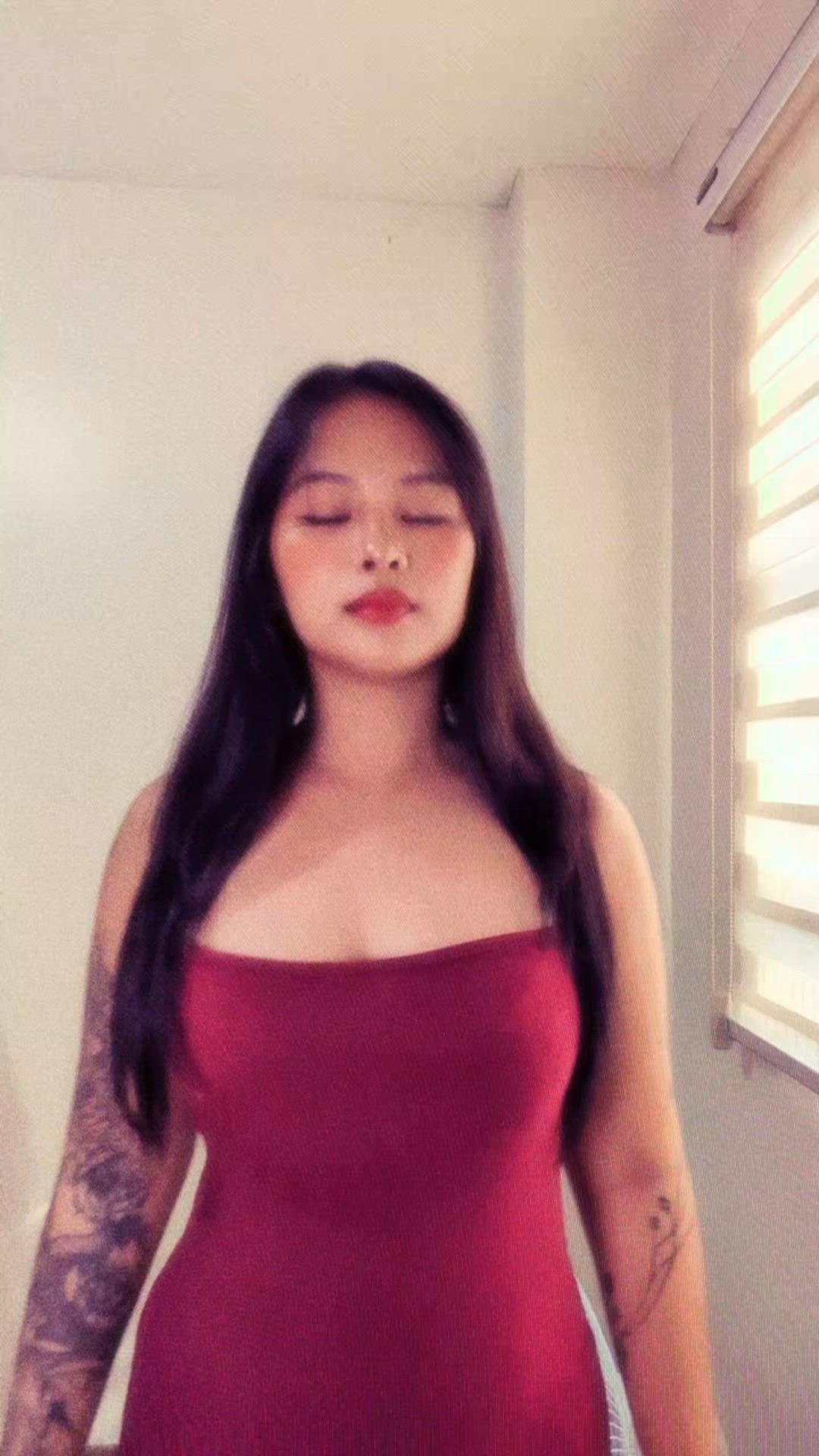 Asian, Big Tits, Boobs, Cute, Dancing, Fansly