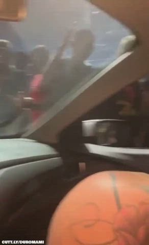 Amateur Big Tits Brazilian Exhibitionist Exposed Groping Nudity Public Stranger Twerking Porn GIF by duromami