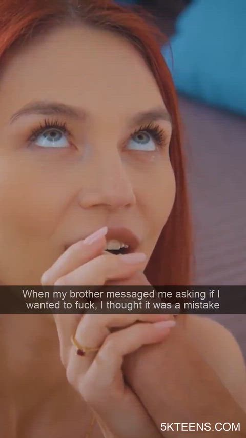 I thought my brother was joking, but he was dead serious