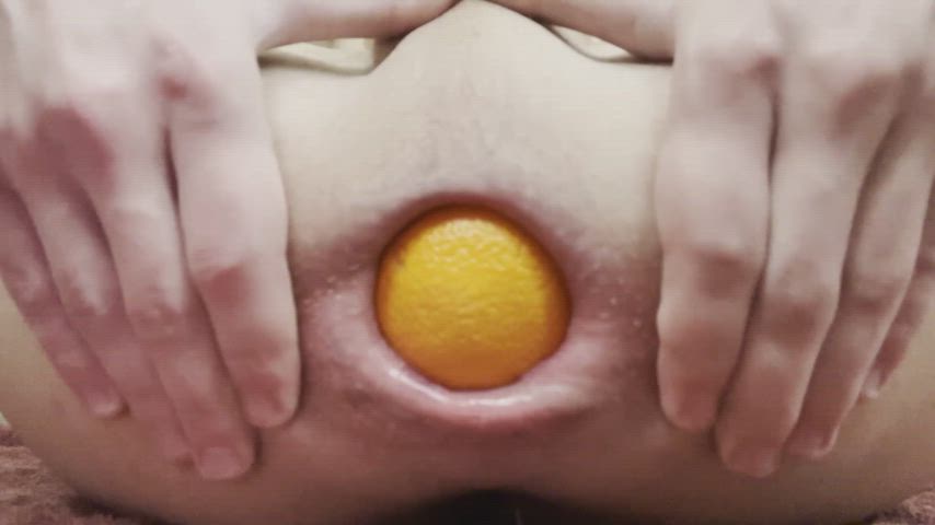 Ejecting Two Big Oranges From My Prolapsing Hole