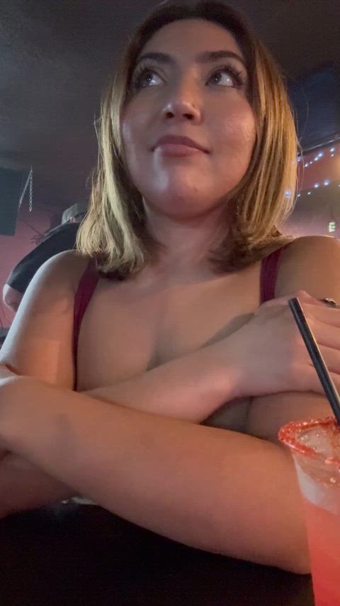 How I like to flirt at the bar