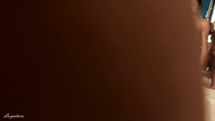 Asian Asianhotwife Bareback Couple Real Couple Riding layndare r/AsianPorn r/AsiansGoneWild Porn GIF by layndare