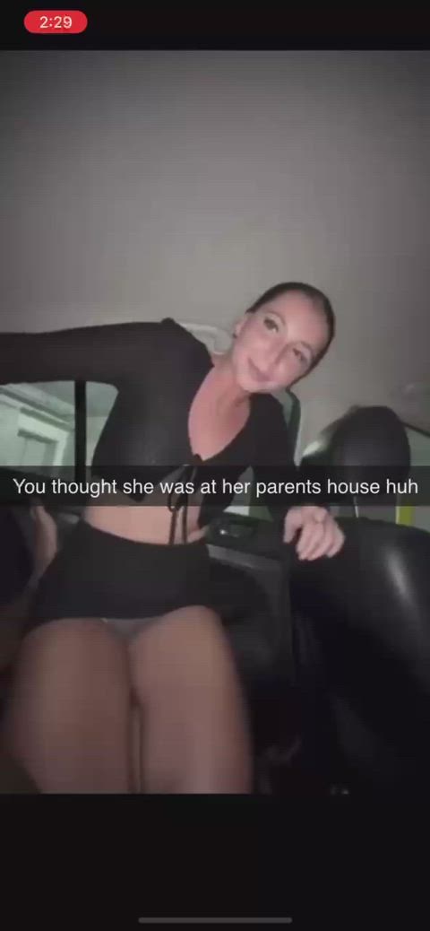 Your Gf Told You She Was At Her Parent's House But Instead She Went To Go See Her BBC Daddy For Some Good Dick