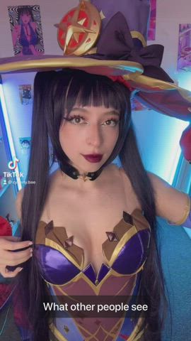 Amateur Ass Big Ass Cosplay Cute Pussy Rule34 Shaved Pussy Teen TikTok Porn GIF by cyberlycrush