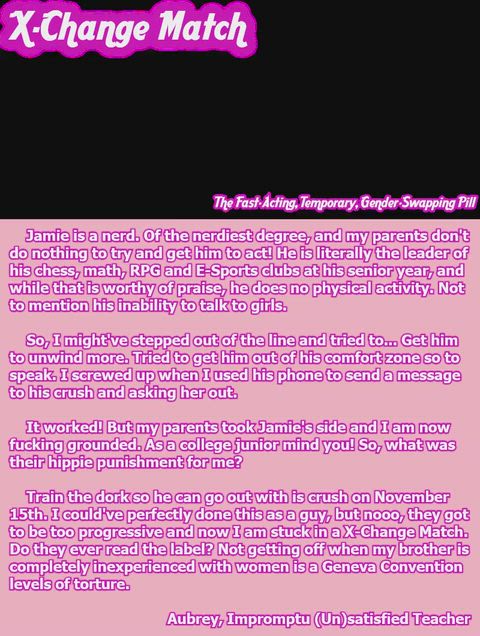 Aubrey, Impromptu (Un)satisfied Teacher