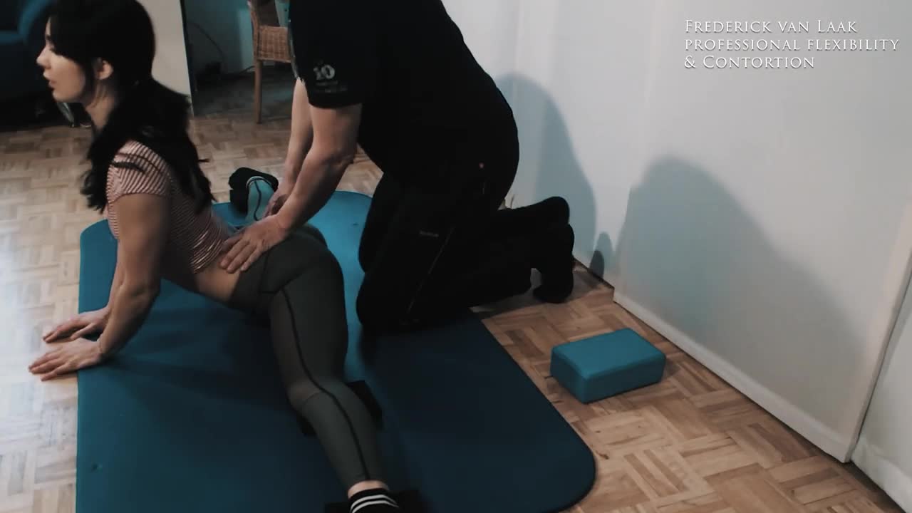 Straddle oversplits, continued