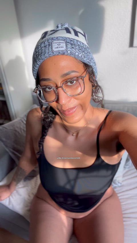 All natural with a wild bush and proud