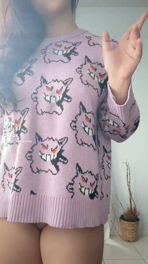 Asian Big Tits Teen TikTok Porn GIF by hatsuzume