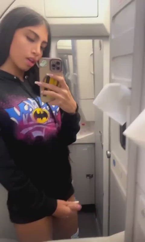 Would you fuck me in the airplane bathroom?