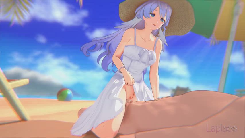 Sex with Robin on the beach Part 1