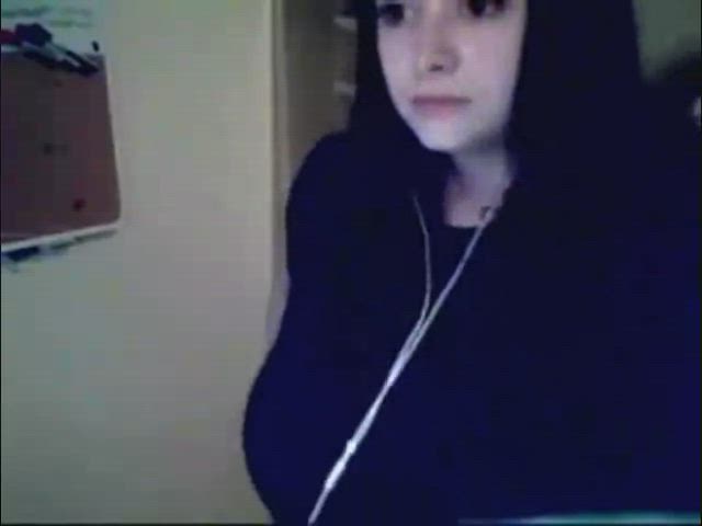Amateur Babe Big Tits Boobs Cute Homemade Natural Tits OnlyFans Teen Porn GIF by spicygram