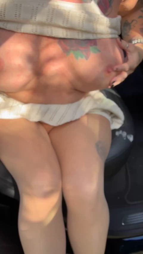 My boobs have I had just cum