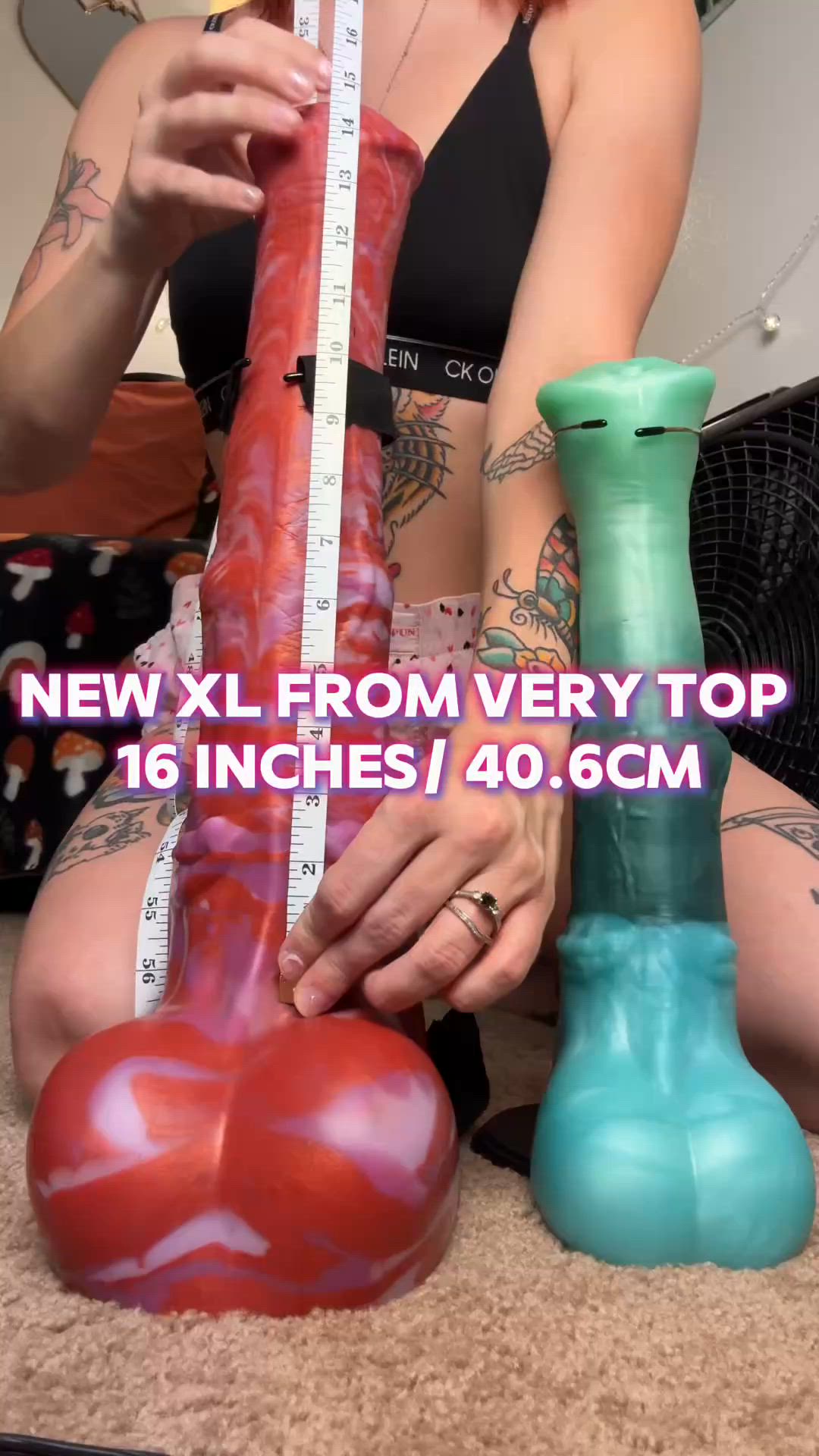 I had a few people ask about the new XL Chance sizing! (BD)
