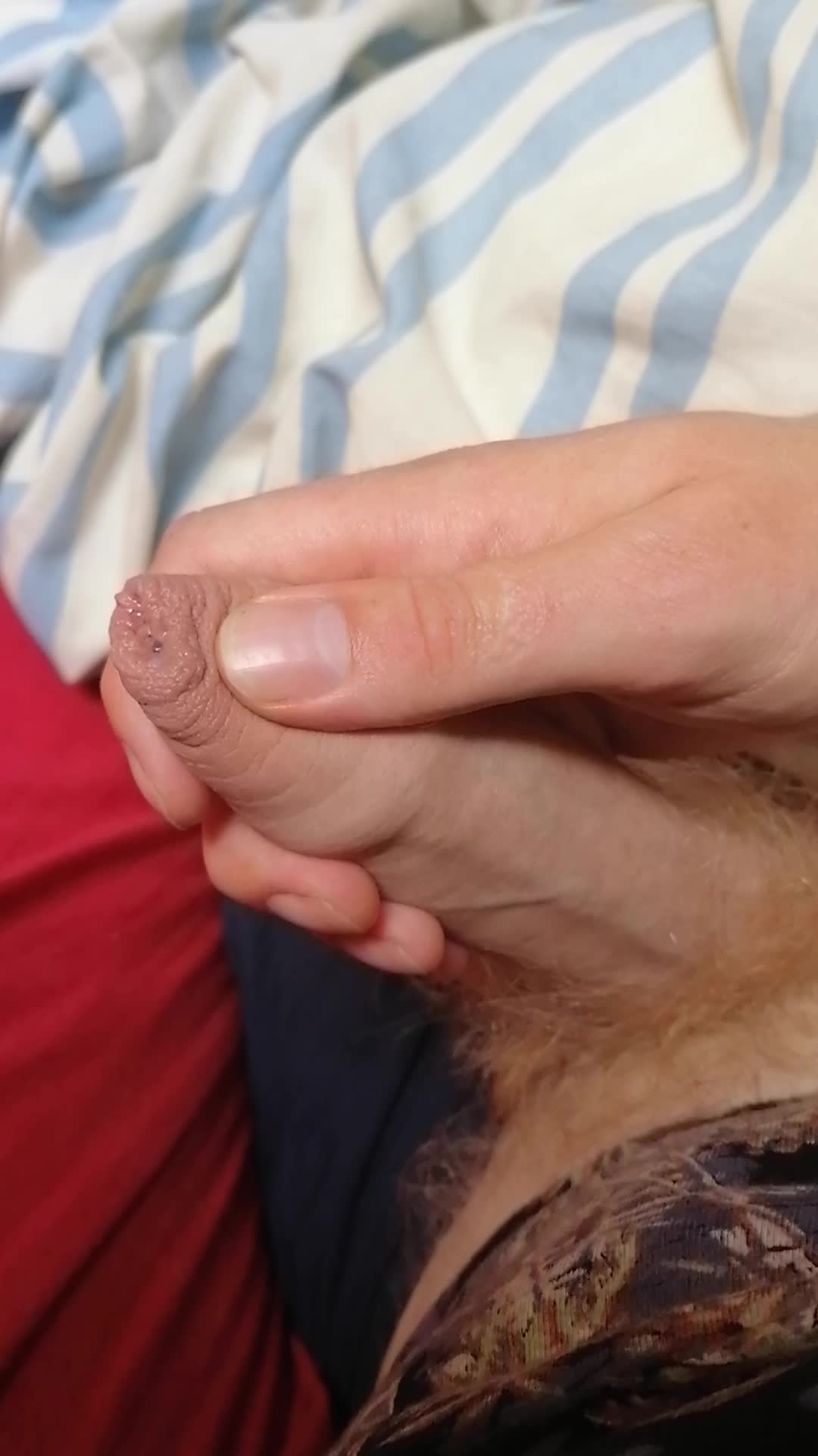 There really is no feeling like sliding your precum-soaked foreskin down your glossy glans