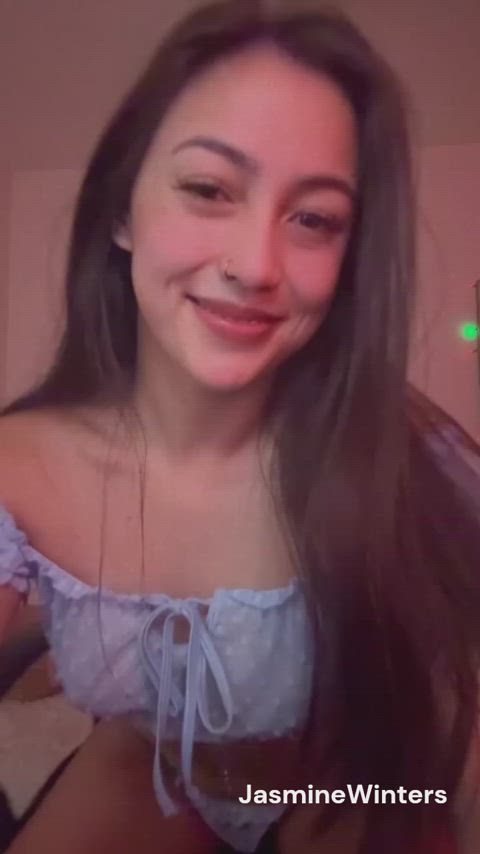 Asian Boobs CamSoda College Latina Natural Tits Petite Small Tits Tits Titty Drop Porn GIF by camsoda