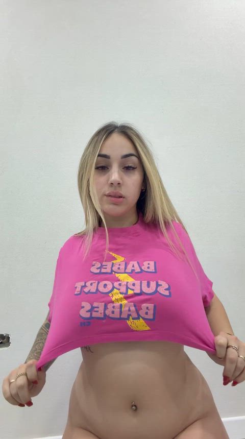 Might need a little help to take my shirt off