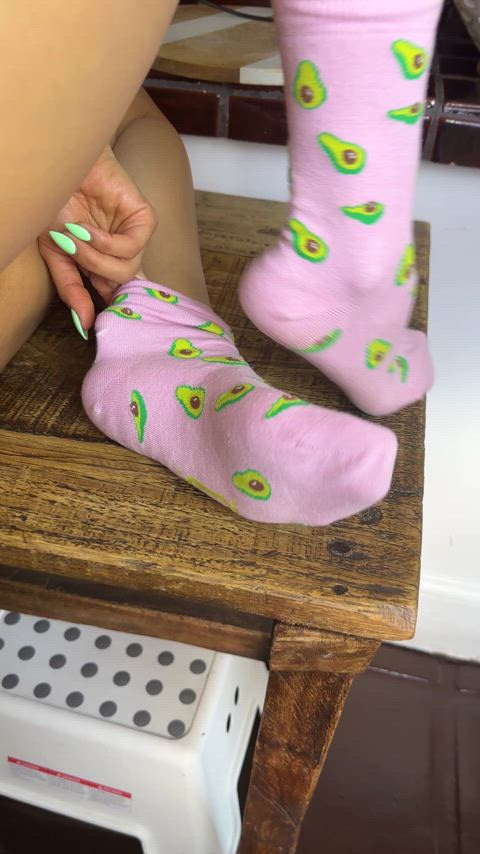 We love avocado socks.