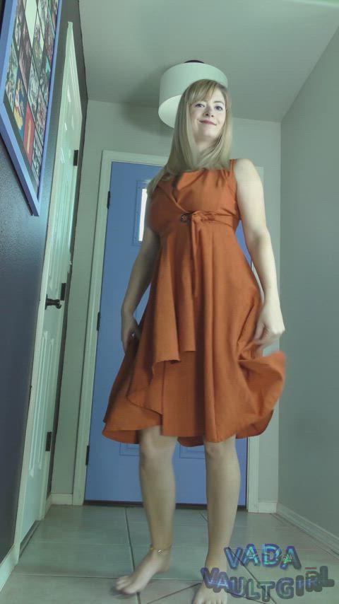This dress begs me to go commando