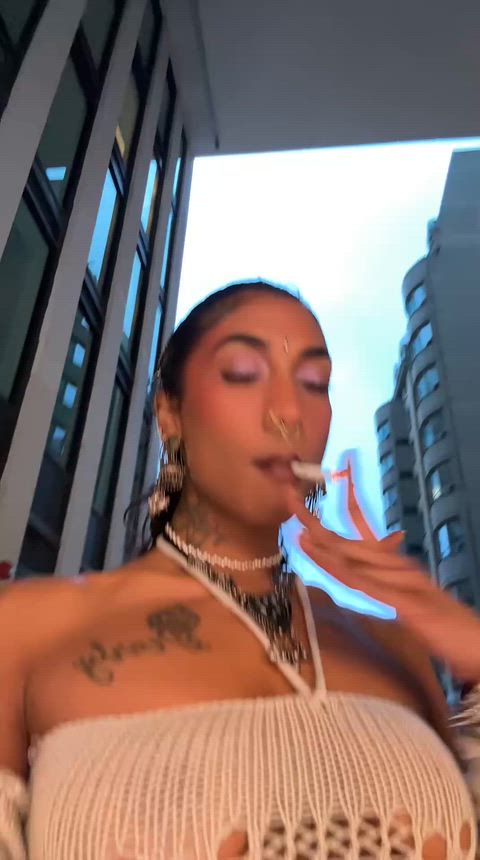 Wanna smoke together?